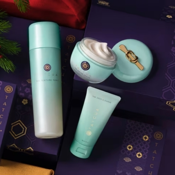 NEW Tatcha CLARIFIED & BALANCED TRIO Holiday Value Set - Picture 3 of 11